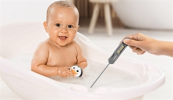 Termometer til baby og badetermometer