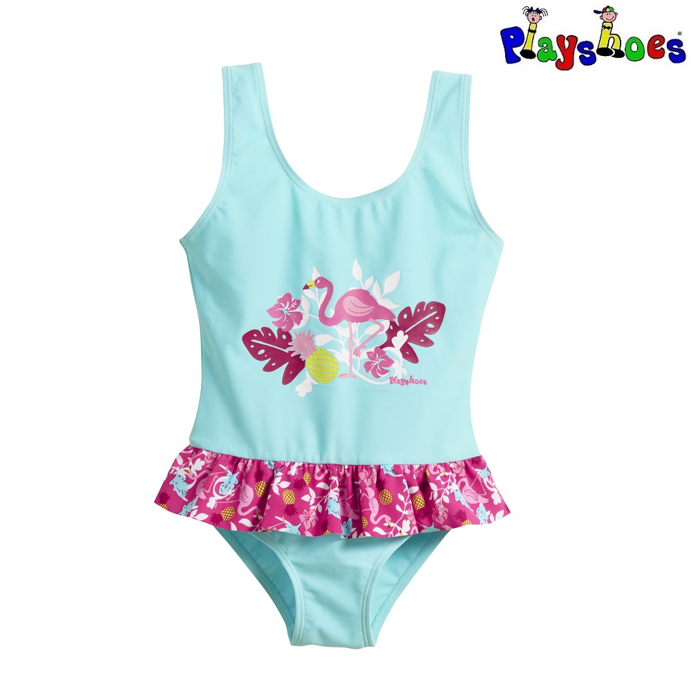 Badedragt børn Playshoes Flamingo