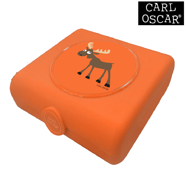 Madkasse til børn Carl Oscar Sandwich Box Orange Moose