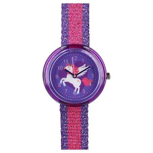 Børneur Pret Kids Time Unicorn Purple