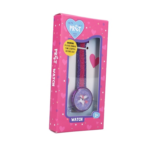 Børneur Pret Kids Time Unicorn Purple