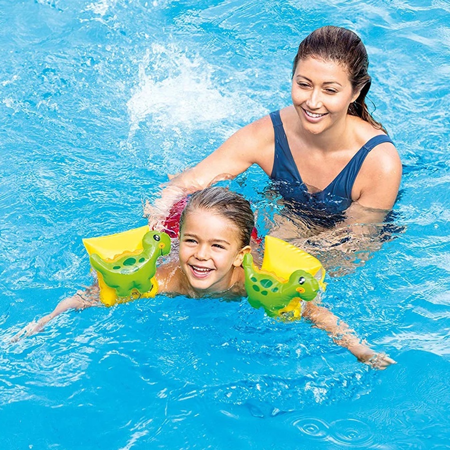Badevinger til børn Intex Dinos