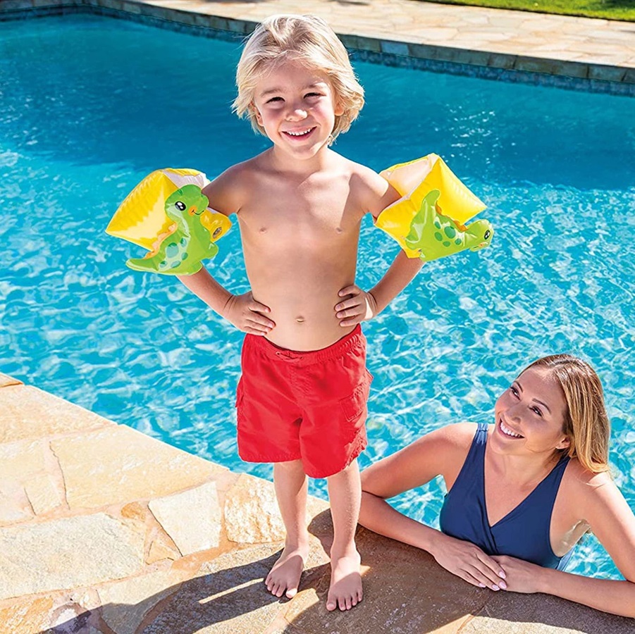 Badevinger til børn Intex Dinos