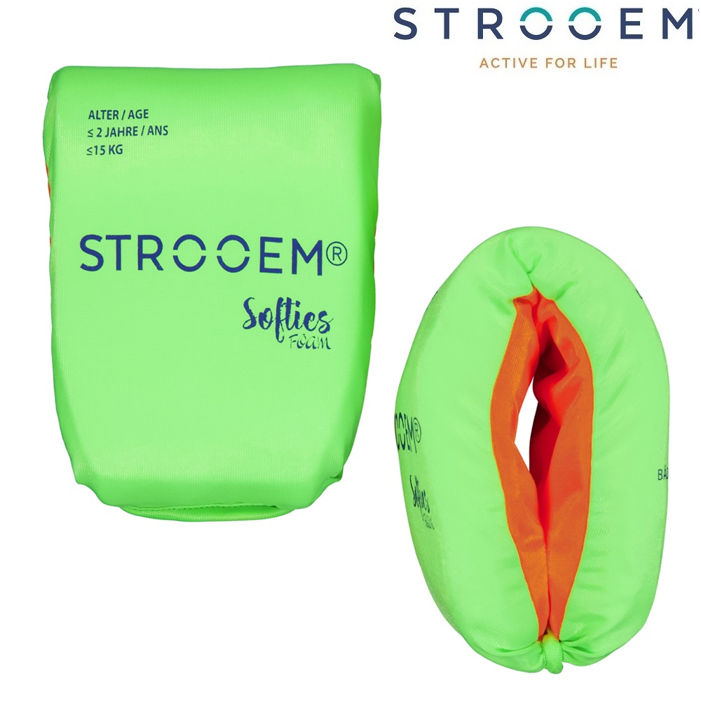 Svømmevinger til børn Strooem Softies Foam Green