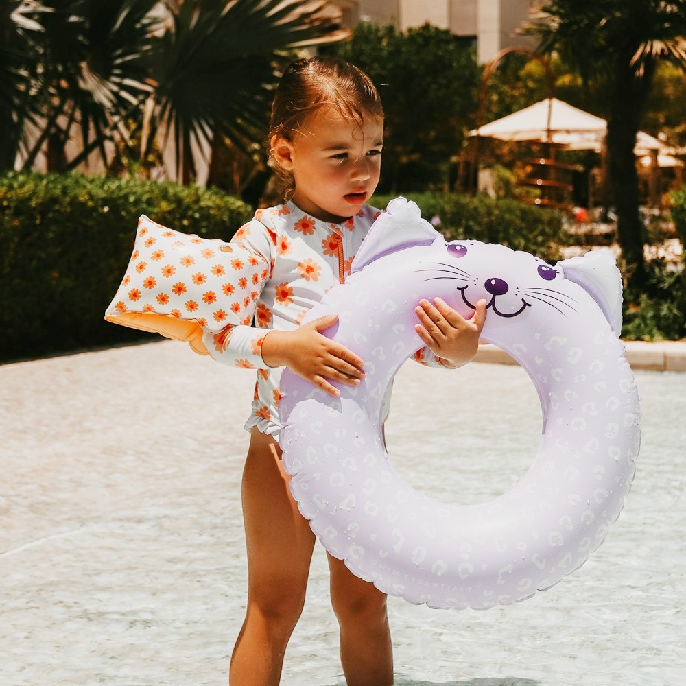 Badevinger til baby Swim Essentials Flower Hearts
