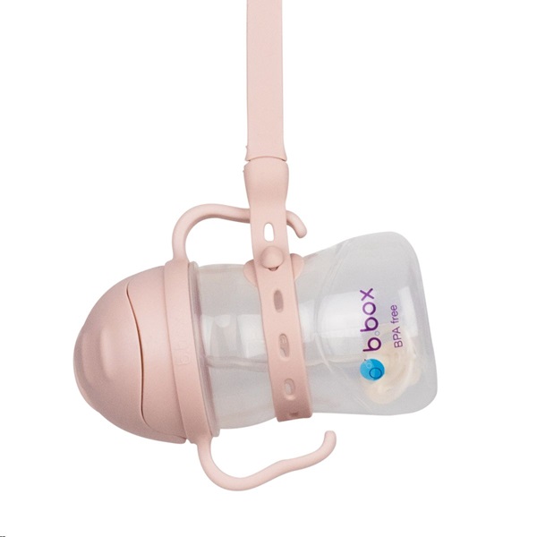 Flaske- og suttesnor B.box Connect-a-Cup Blush