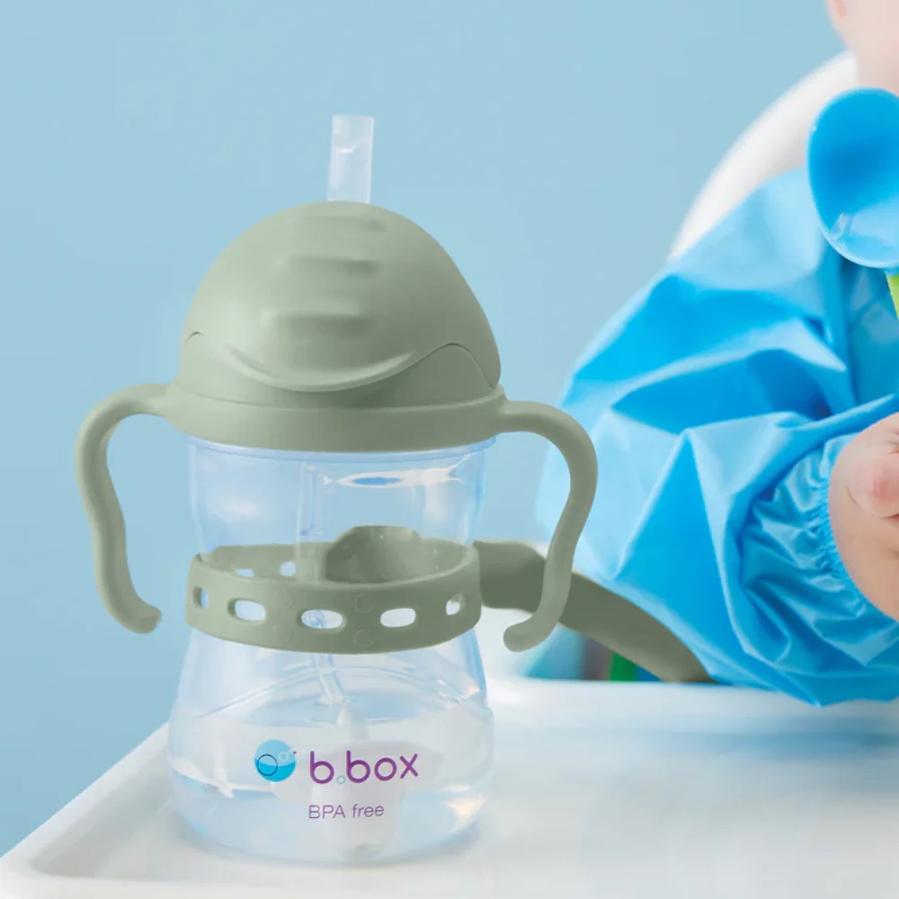Flaske- og suttesnor B.box Connect-a-Cup Sage