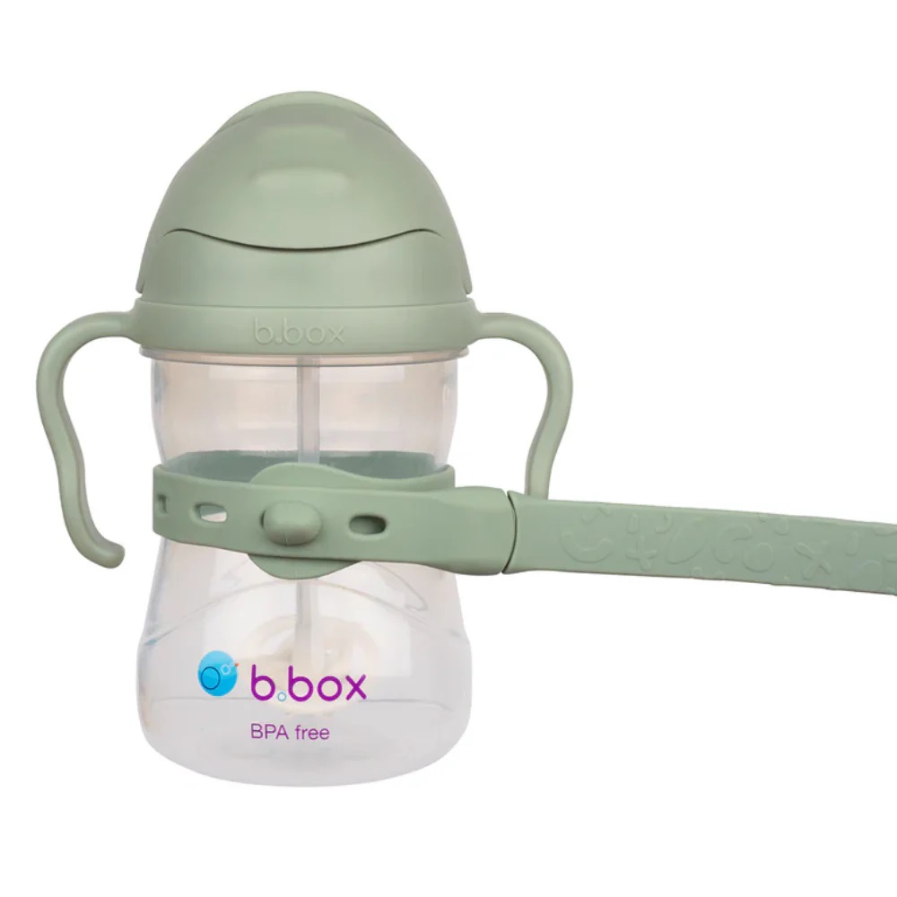 Flaske- og suttesnor B.box Connect-a-Cup Sage