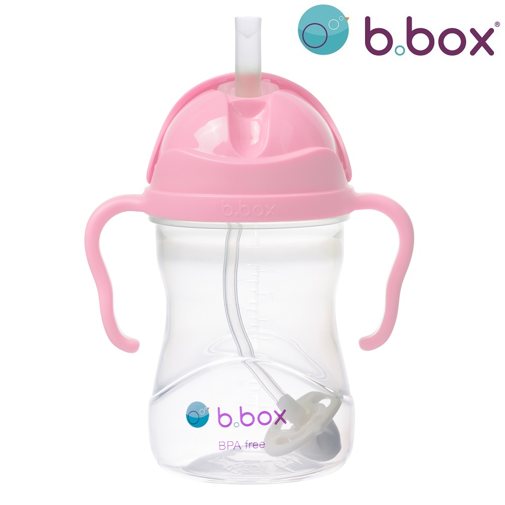 Drikkedunk til børn med sugerør B.box Sippy Cup Cherry Blossom