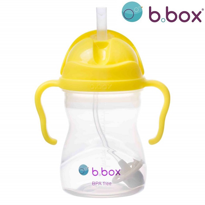 Drikkedunk til børn med sugerør B.box Sippy Cup Lemon