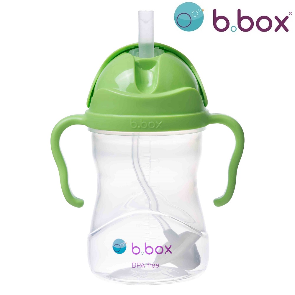 Drikkedunk til børn med sugerør B.box Sippy Cup Green Apple