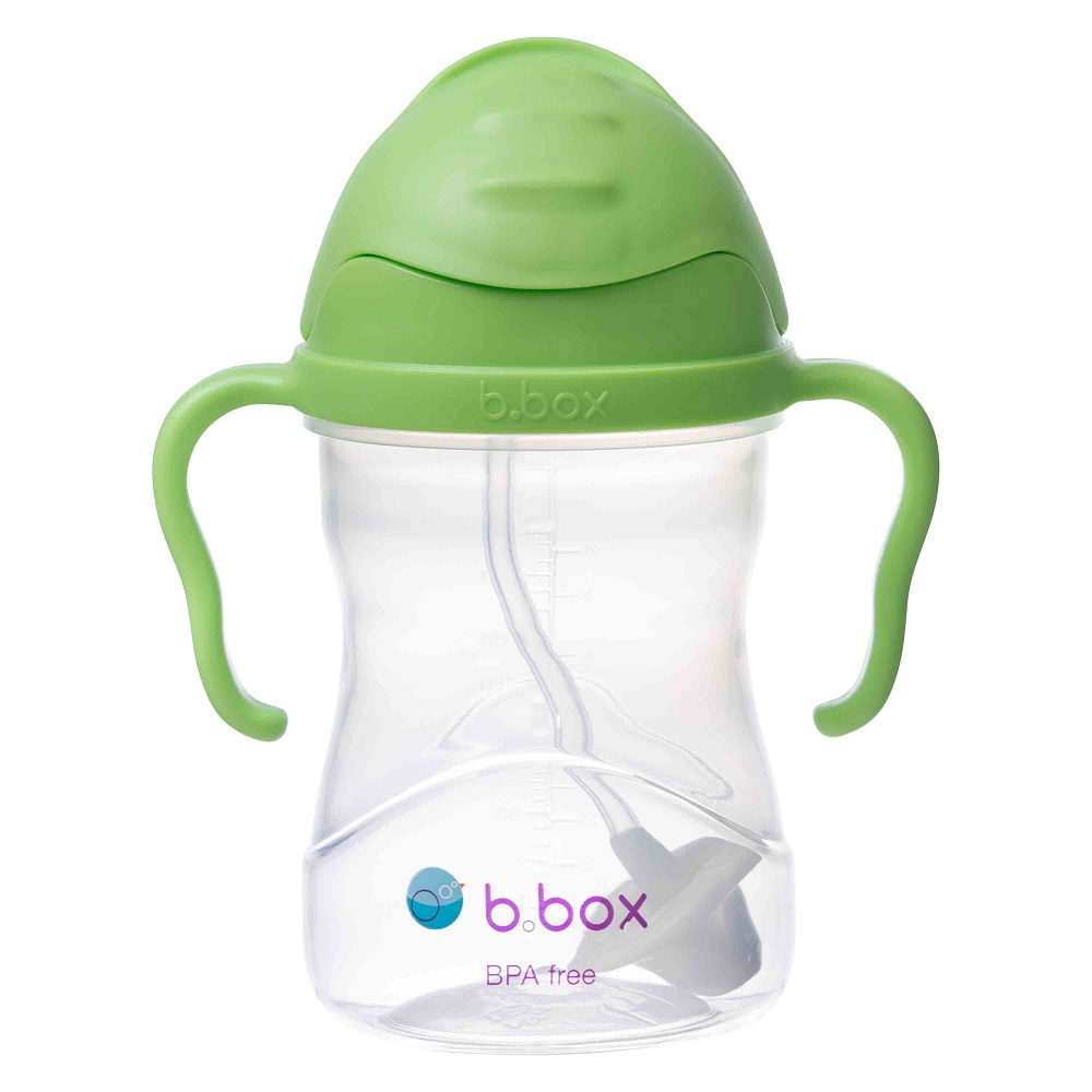 Drikkedunk til børn med sugerør B.box Sippy Cup Green Apple