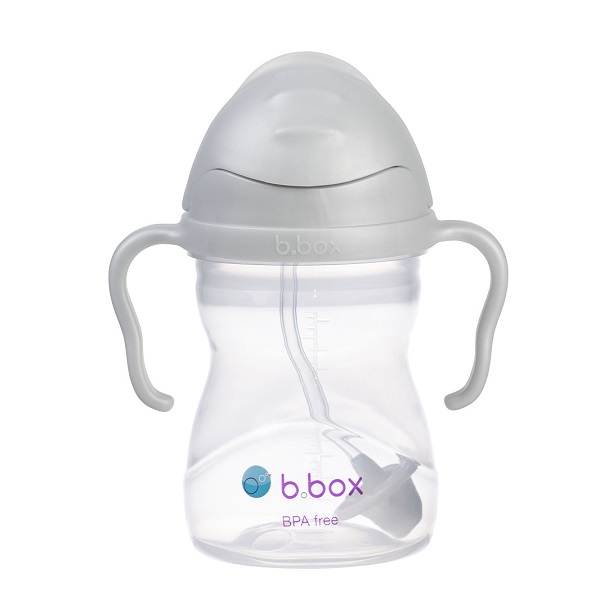 Drikkedunk til børn med sugerør - B.box Sippy Cup Grey