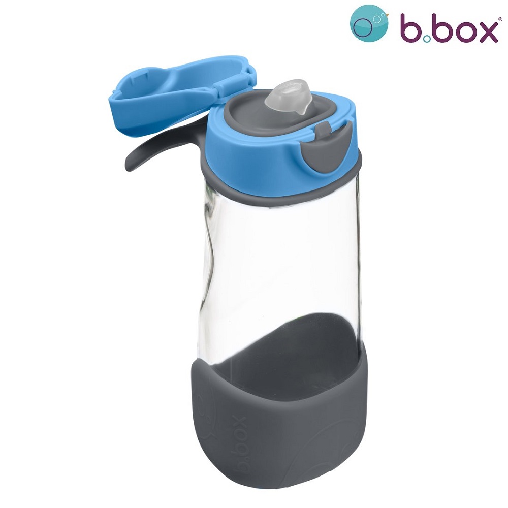 Drikkedunk til børn Bbox Spout Bottle Blue Slate