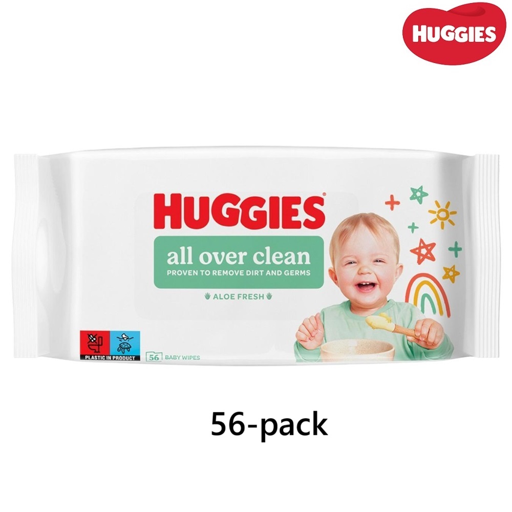 Baby vådservietter – Huggies All Over Clean