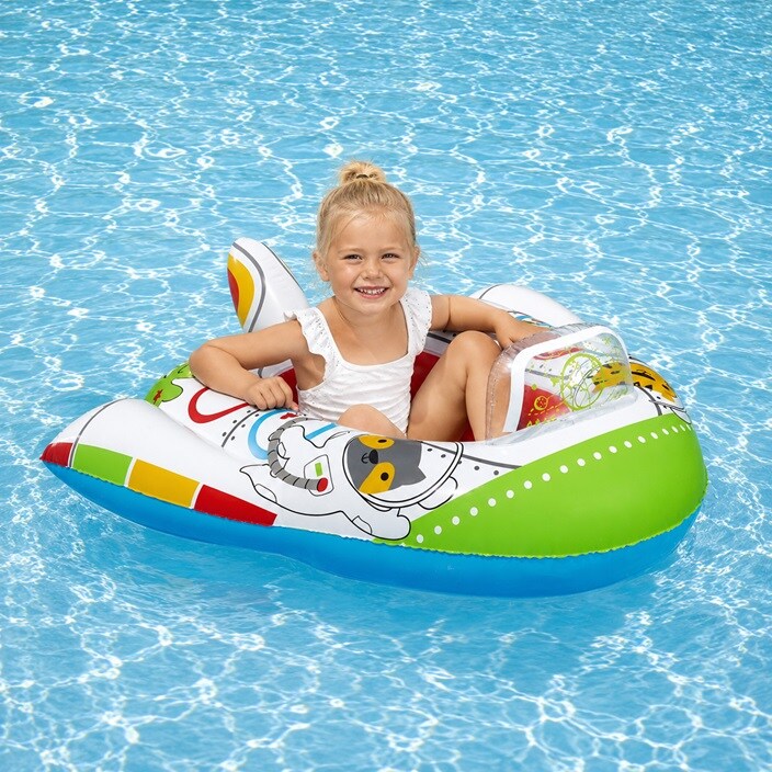 Oppustelig båd til børn - Bestway Space Ship