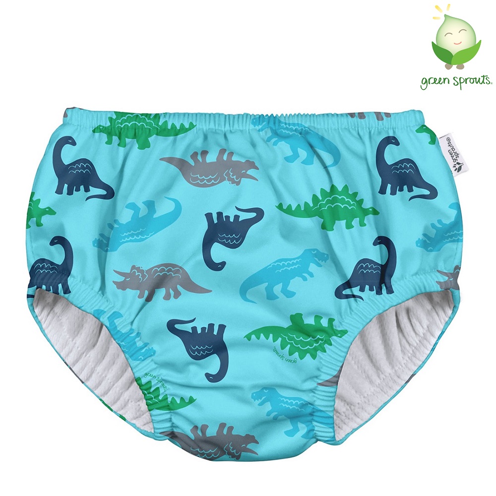 Badeble Green Sprouts blebadebukser Eco Pull-Up Dinos