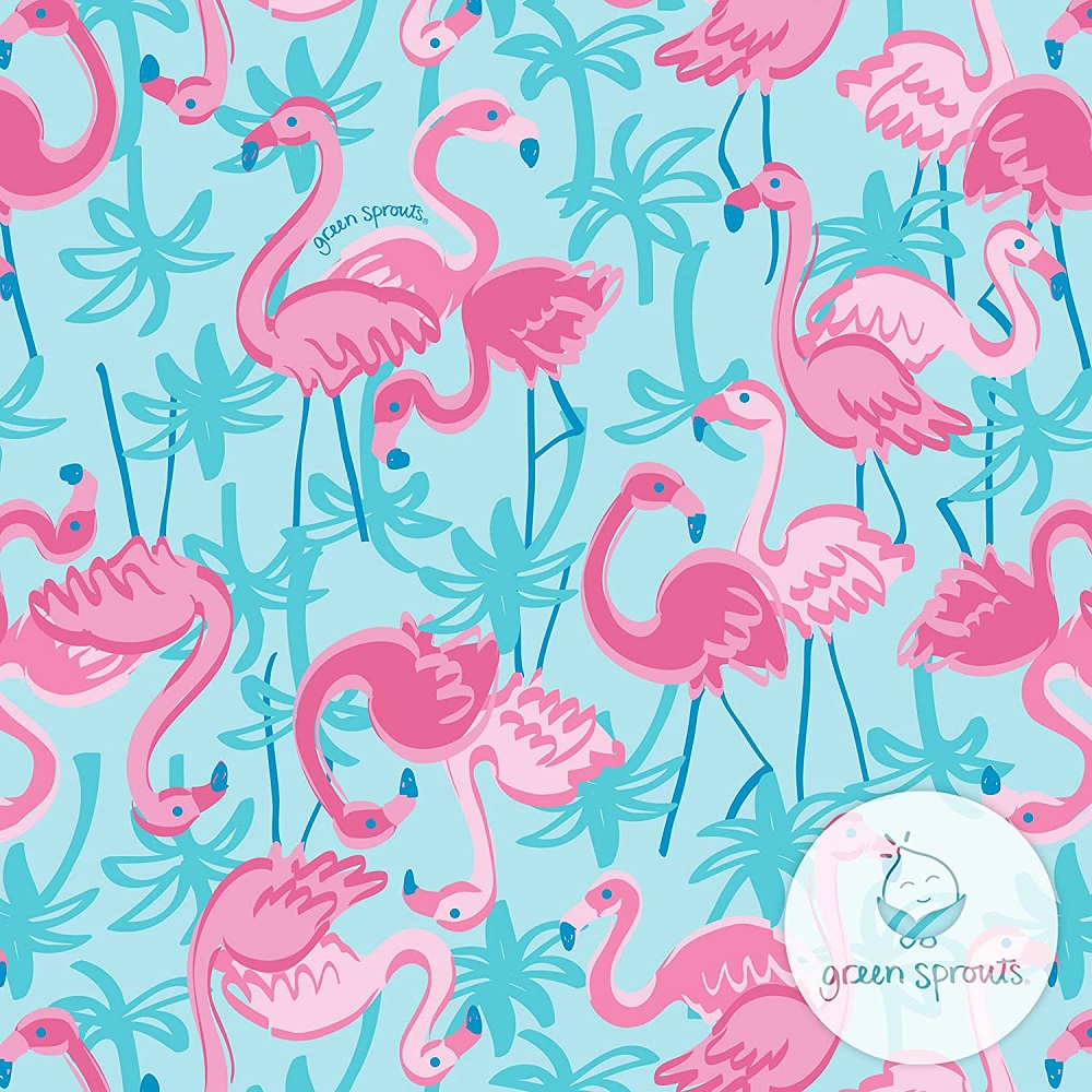 Badeble Green Sprouts blebadebukser Eco Pull-Up Flamingos