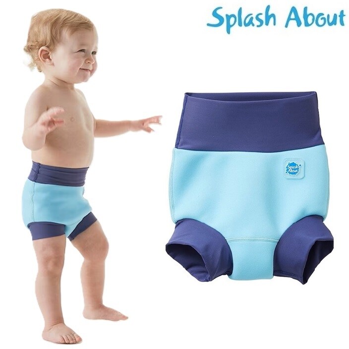 Blebadebukser - Happy Nappy Blue Cobolt