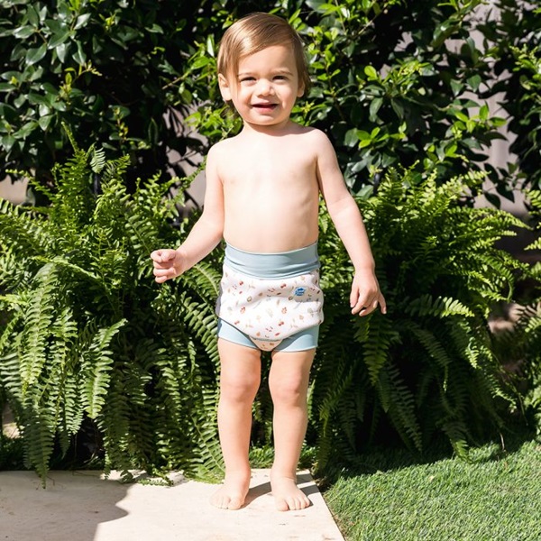 Ble badebukser til baby SplashAbout Happy Nappy Little Acorns badeble