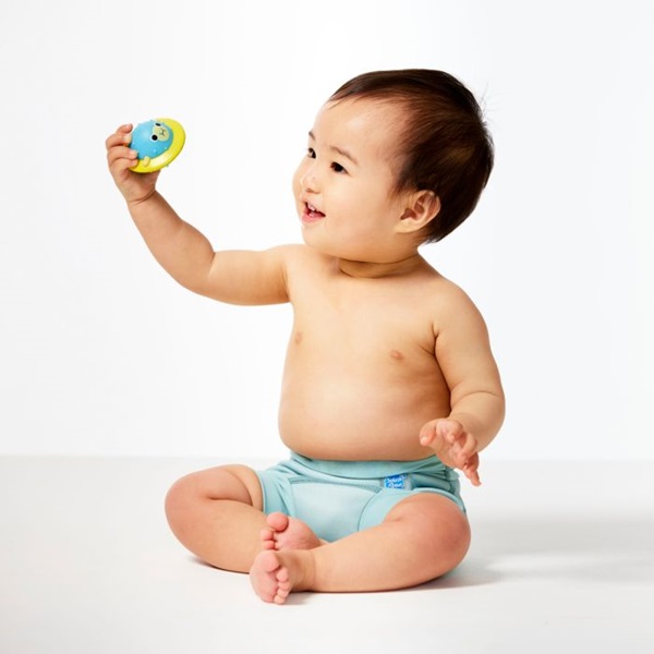 Ble badebukser til baby SplashAbout Happy Nappy Pistachio badeble