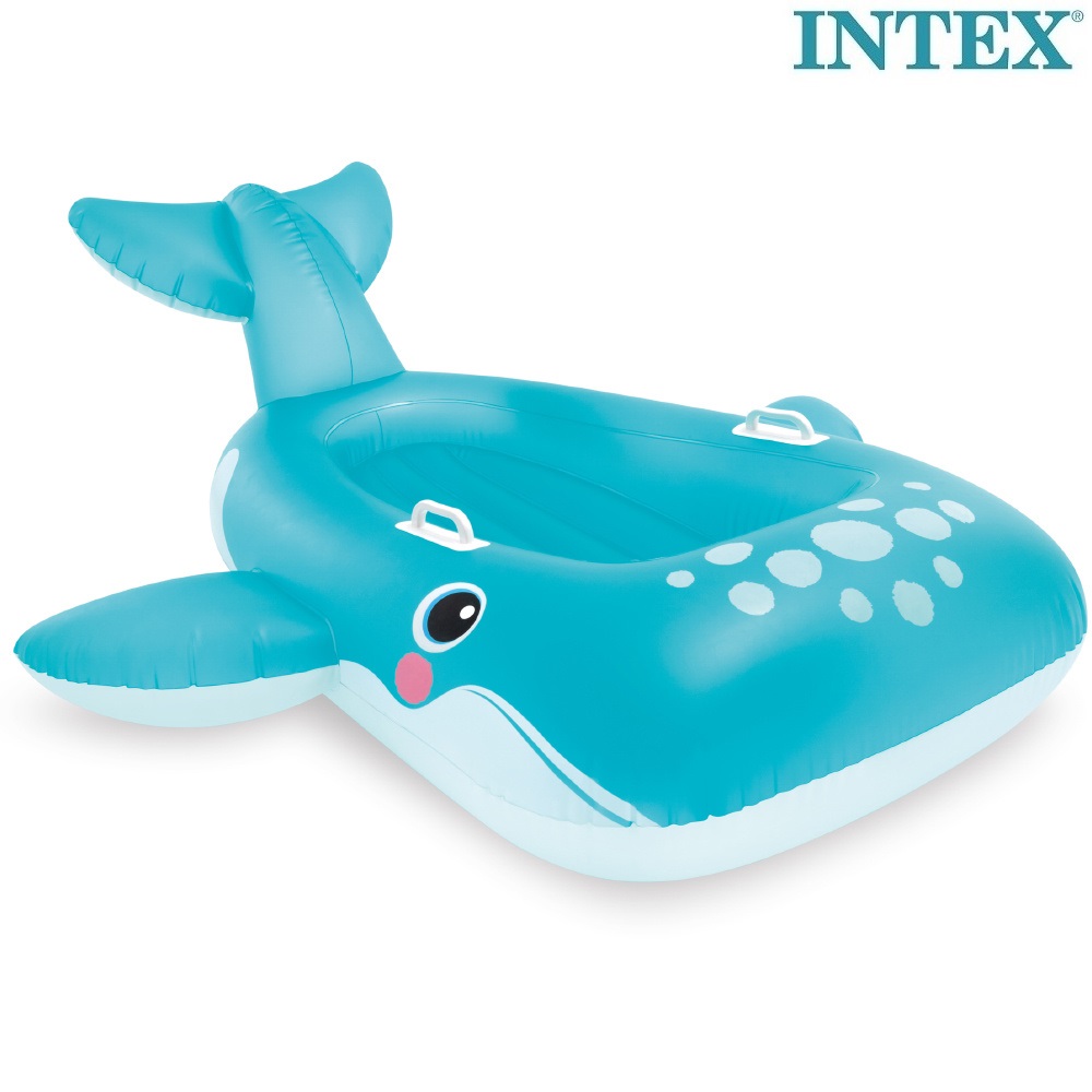 Oppusteligt badedyr XXL Intex Whale