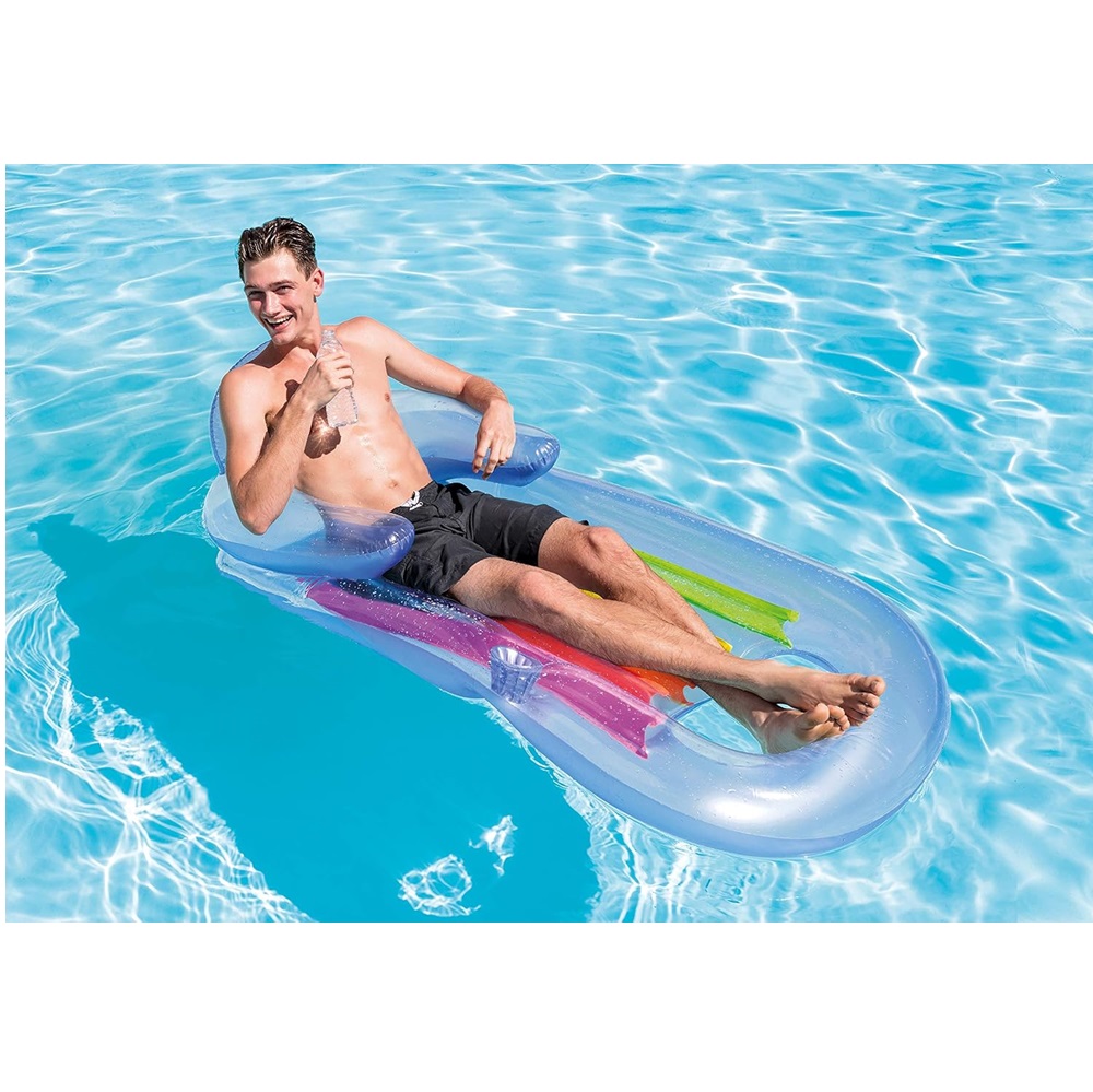 Bademadras Intex King Kool Lounge Blue