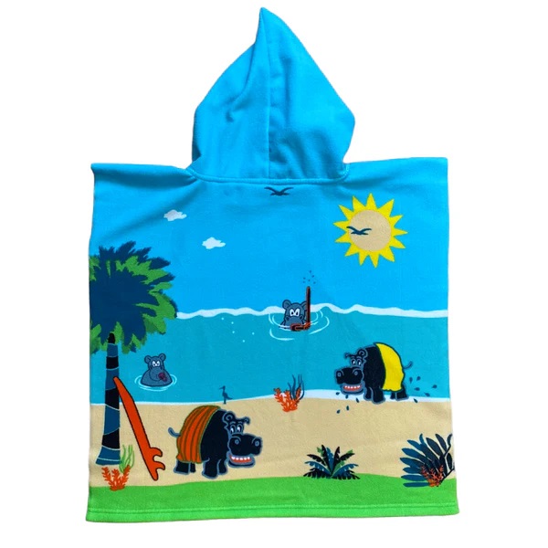 Badeponcho til børn Le Comptoir Hippo
