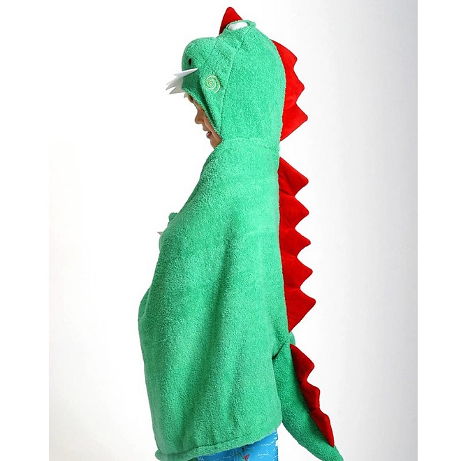 Badeponcho til børn Zoocchini Dinosaur