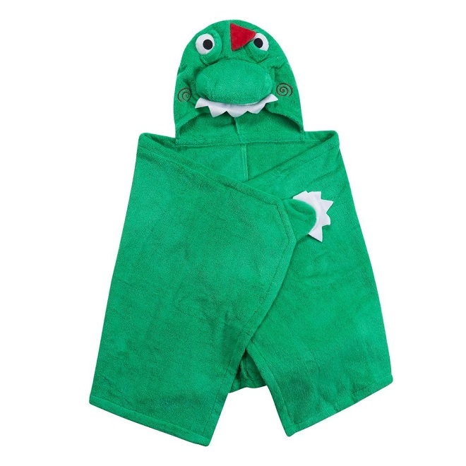 Badeponcho til børn Zoocchini Dinosaur