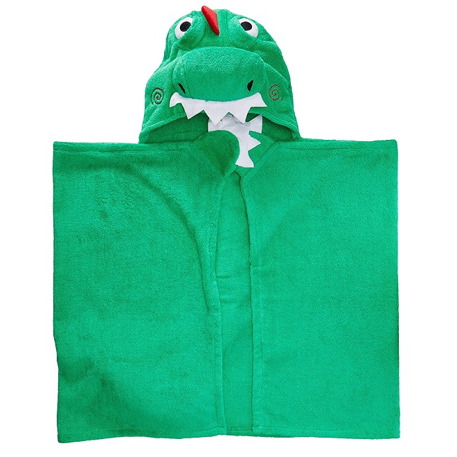 Badeponcho til børn Zoocchini Dinosaur