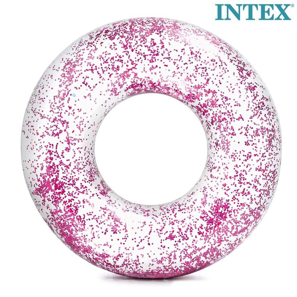 Svømmering til børn Intex Glitter Life Pink