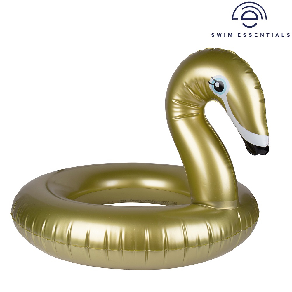 Oppustelig badering Swim Essentials Golden Swan XL