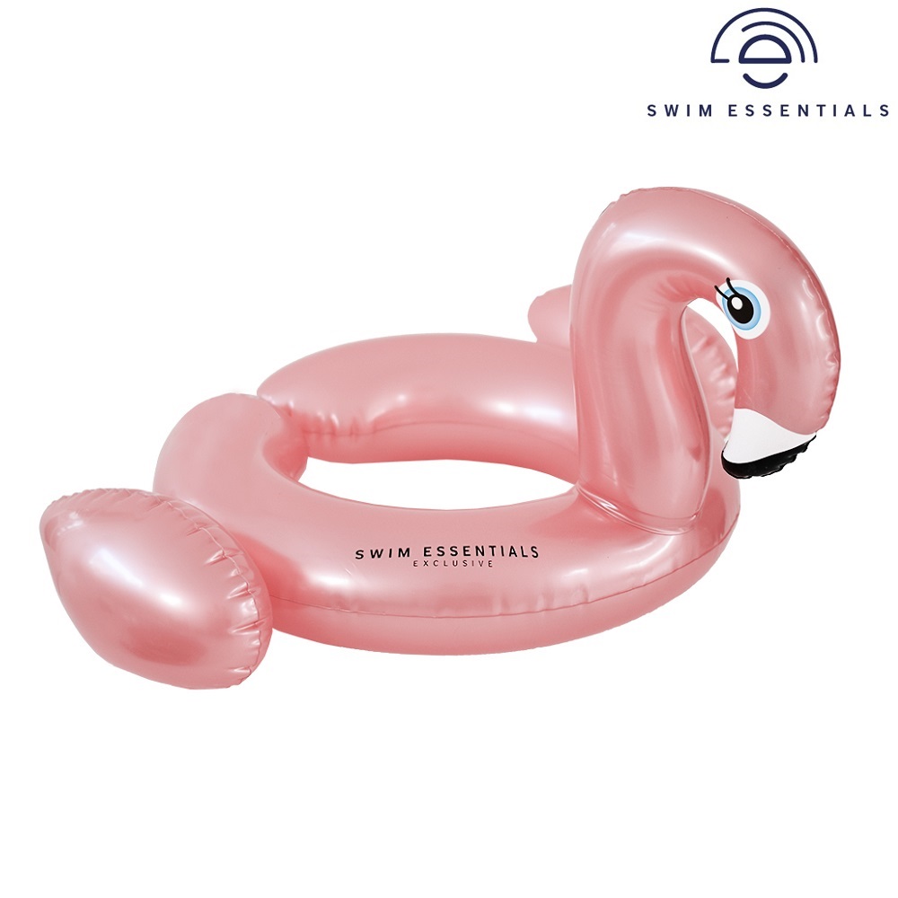 Oppustelig badering Swim Essentials Split Ring Flamingo