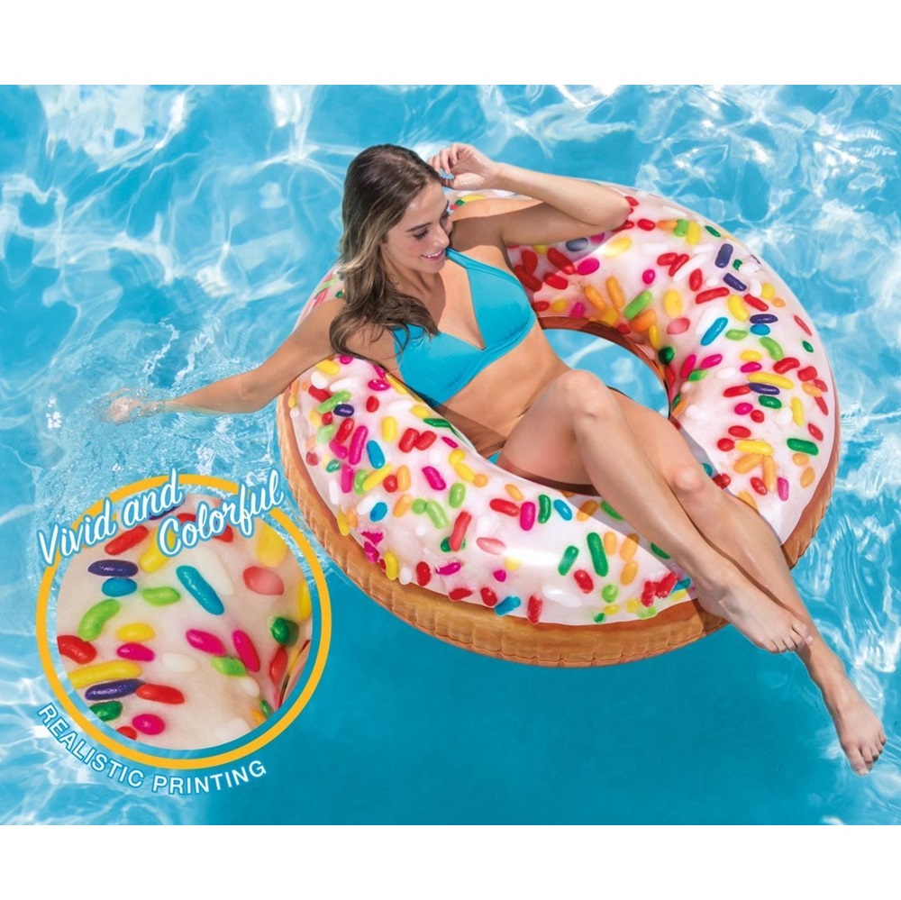 Svømmering til børn Intex Sprinkle Donut XXL