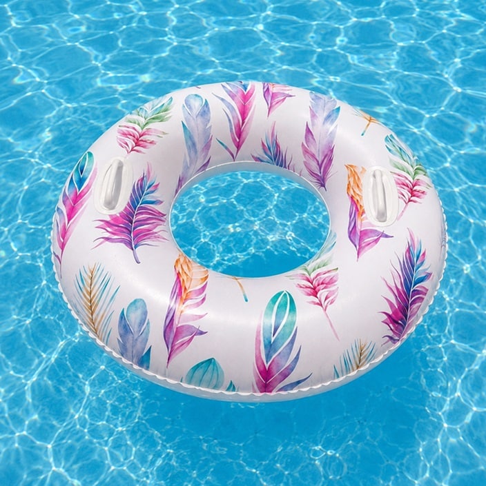 Badering med håndtag – Intex Tropical Leaves