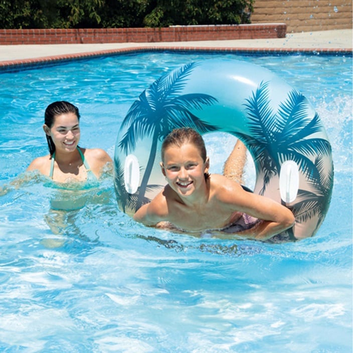 Badering med håndtag – Intex Tropical Palm Trees