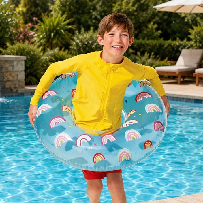 Badering XL - Intex Whimsical Rainbows