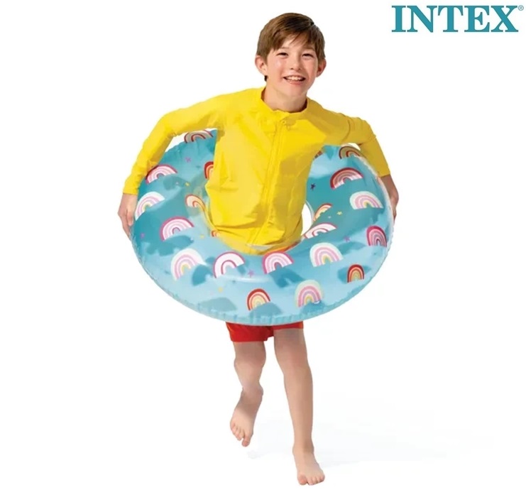 Svømmering til børn Intex Whimsical Rainbows