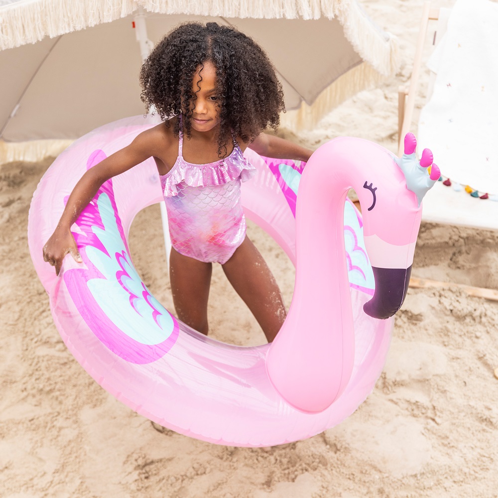Badering til børn Swim Essentials Flamingo XL