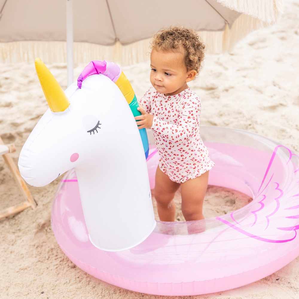 Oppustelig badering Swim Essentials Unicorn XL