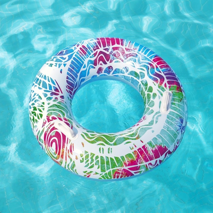 Badering Bestway Summer Swirl Blue
