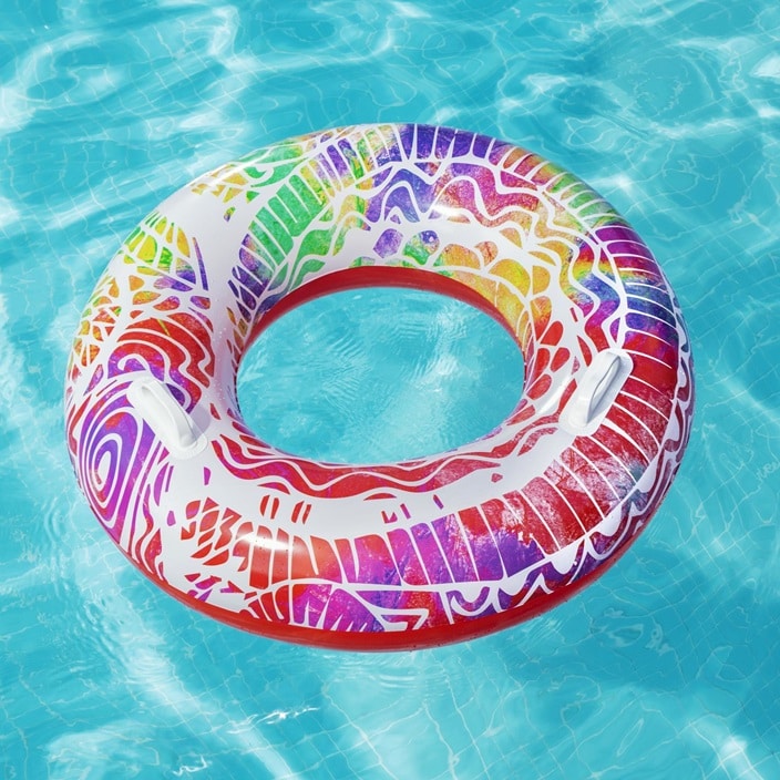 Badering Bestway Summer Swirl Red