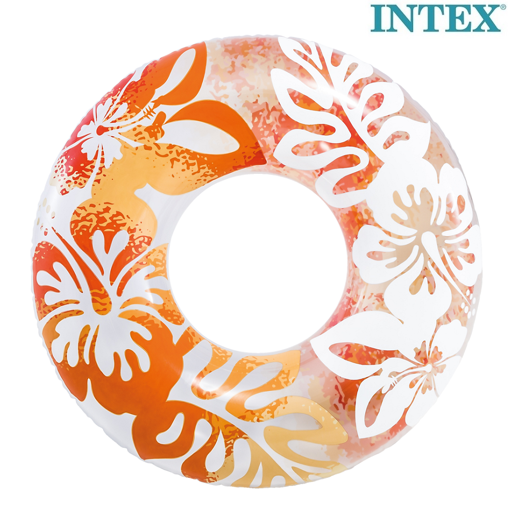 Badering XL Intex Orange Flower