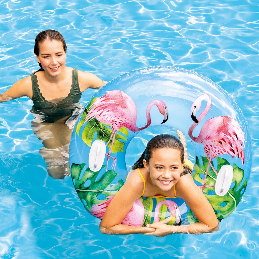 Badering XL Intex Flamingos