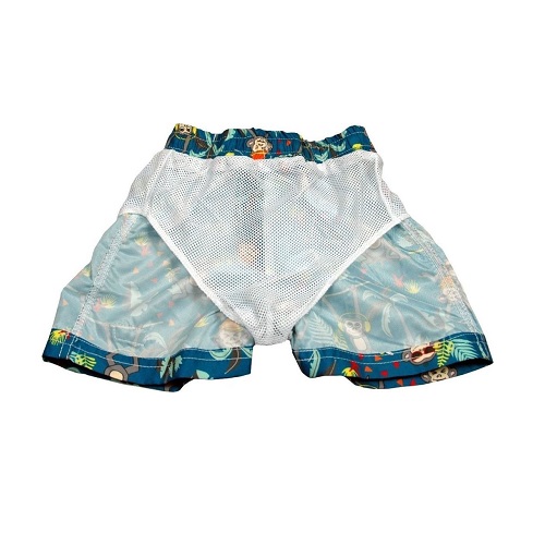 Svømme shorts til børn Banz Navy Jungle