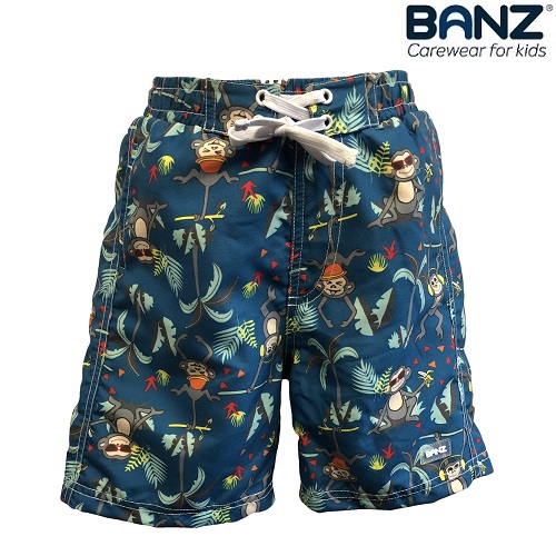 Svømme shorts til børn Banz Petrol Jungle