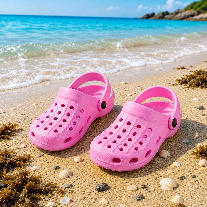 Clogs til børn Playshoes EVA Clogs Pink