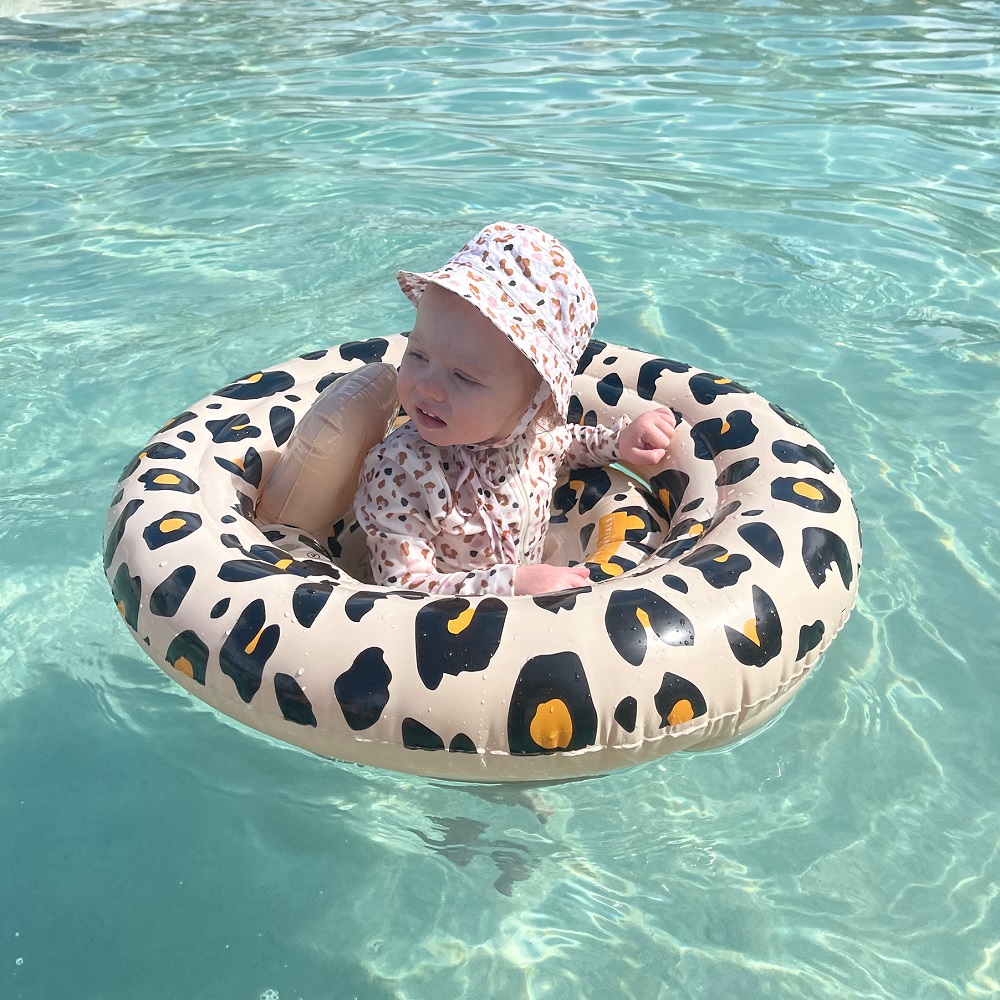 Baby badering Swim Essentials Beige Leopard