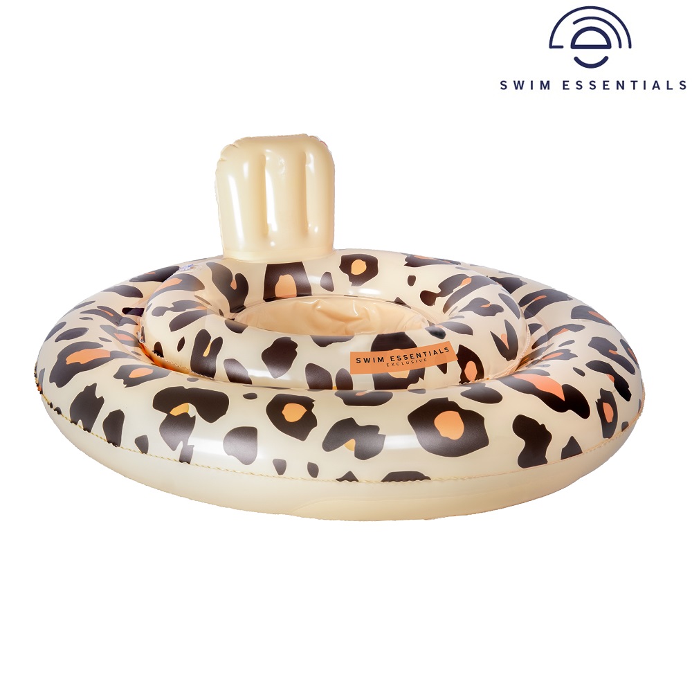 Baby badering Swim Essentials Beige Leopard